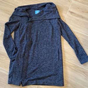 SIMPLY VERA VERA WANG~KNIT ZIP FRONT TOP~SMALL